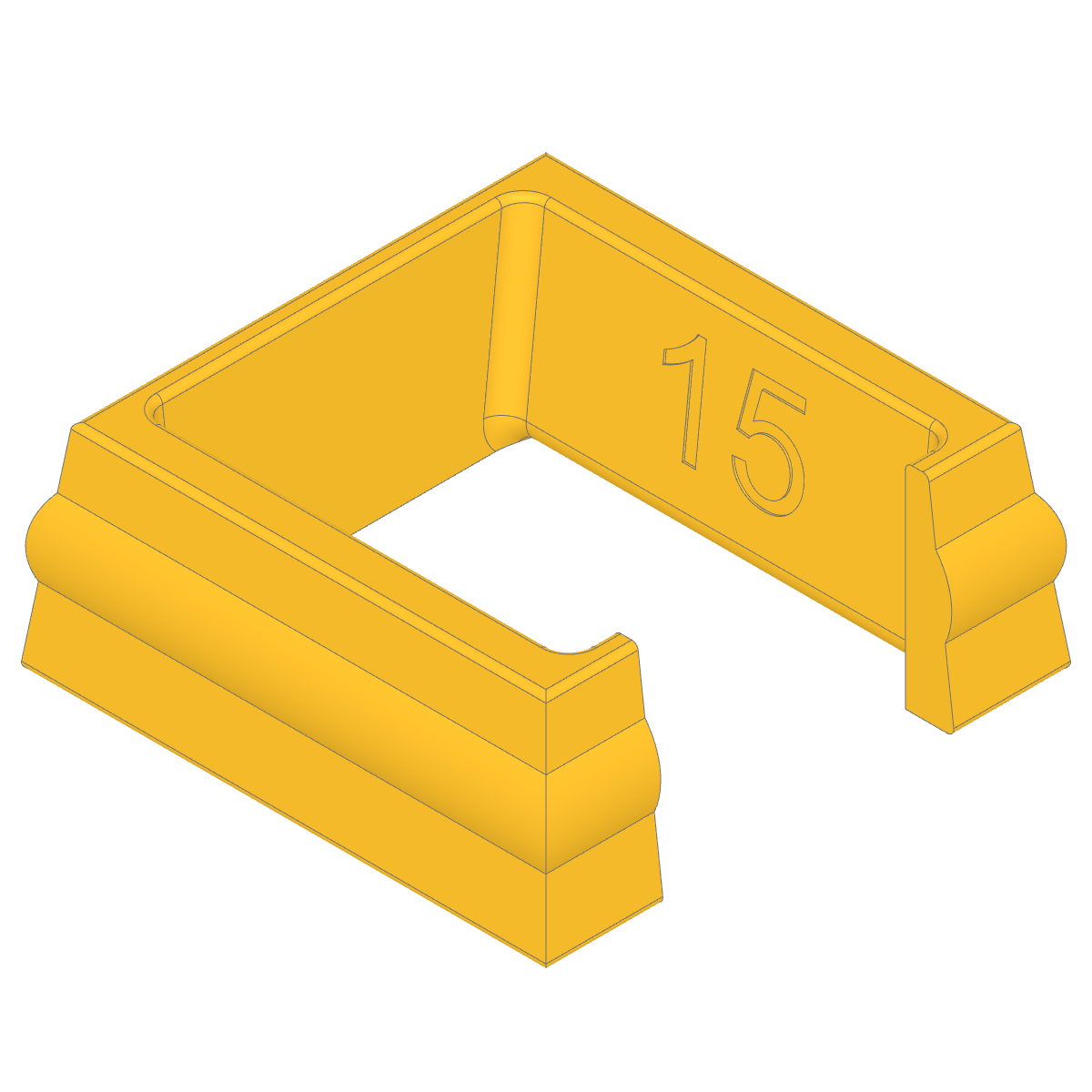 Clip artifact with version mark